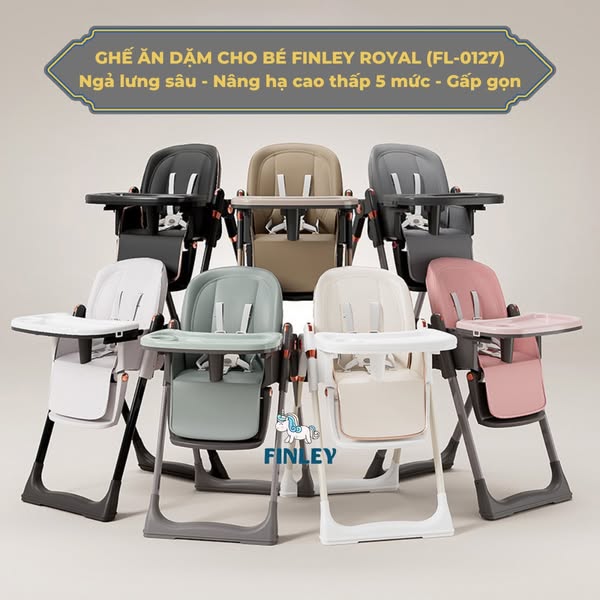 Hướng dẫn lắp đặt ghế ăn dặm Finley royal 3 tư thế (FL-0127)