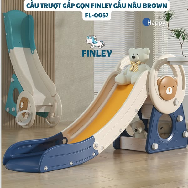 Hướng dẫn lắp đặt Cầu trượt gấu FINLEY gấp gọn FL-0057